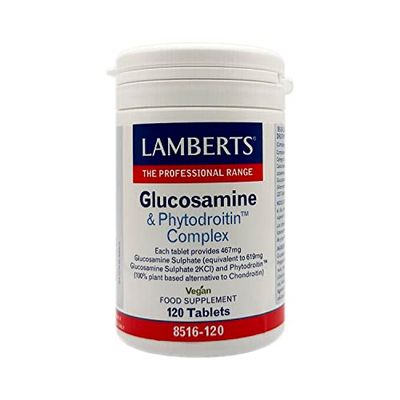 Lamberts Complejo Glucosamina y Phytodroitin - 120 Tabletas