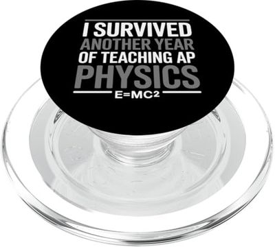 Sobreviví Otro Año Enseñando Ap Física Profesor Ciencias PopSockets PopGrip para MagSafe