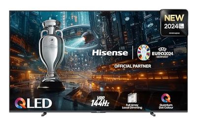 Hisense 100E77NQ PRO TV 2,54 m (100") 4K Ultra HD Smart TV Zwart 500 cd/m²