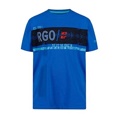 Regatta Kinder Bosley Ii Coolweave Katoen Grafisch Print T-Shirt