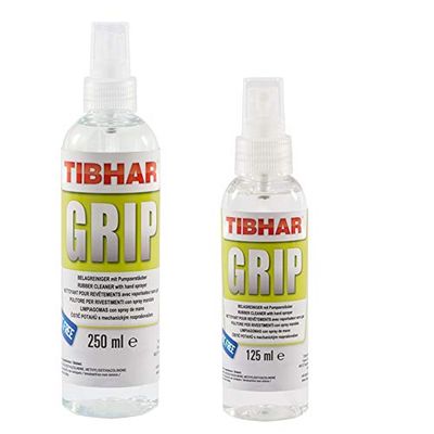 Tibhar Unisex Tibhar Grip (250ml) Table Tennis Rubber Cleaner, 250ml, 250ml UK