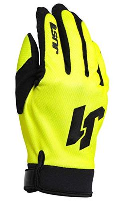 Just 1 Helmets J-FLEX - Guantes (talla XL), color negro y amarillo XS amarillo