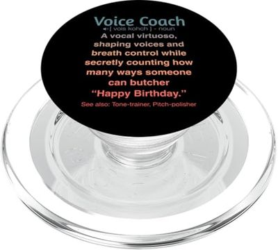 Entrenador de voz divertido PopSockets PopGrip para MagSafe