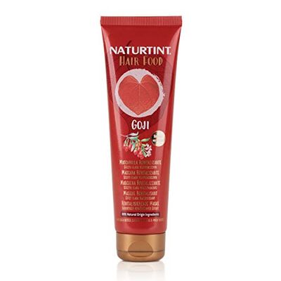 Naturtint Hair Food Goji Masque Revitalisant pour Cheveux Ternes/Affaiblis, 150 ml