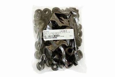 Vse 511063 Câble durchführungs Douille, d = 10/1.5, noir (Lot de 100)