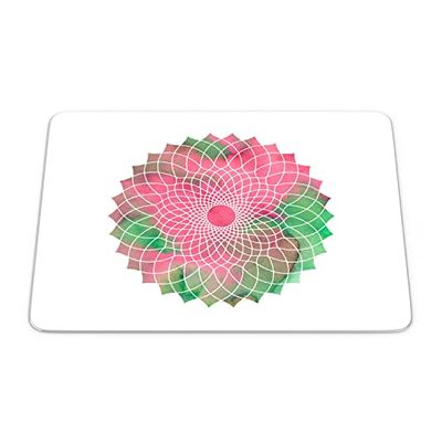 Bonamaison, Tapis de Souris Rectangle Imprimé Numériquement, Fond Antidérapant, pour Bureau et Maison, Taille: 22x18cm