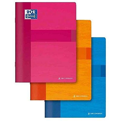 Oxford 92934 anteckningsbok tryck filt blad tvättbart papper grön