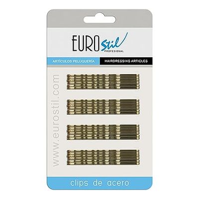 Clips de Acero - 70 mm Bronce - EuroStil