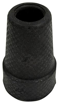Aidapt Deluxe Walking Stick Rubber Ferrule with Chequered Pattern. Available in Three Sizes (19")
