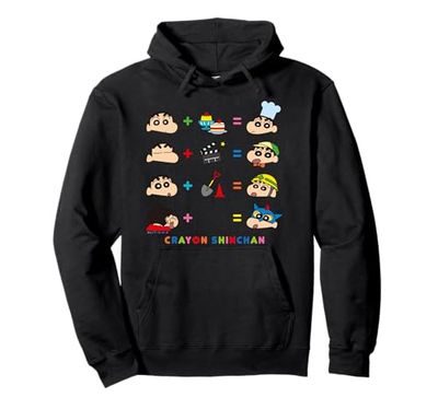 Crayon Shin-chan 〇+〇=? Shin-chan Ver. Sudadera con Capucha