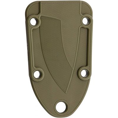 ESEE ESCANSHEATHOD mes vast mes unisex - volwassenen, groen, eenheidsmaat