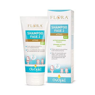 Flora Ovopid Anti-luizenshampoo, 200 ml, biologisch, 1 stuk, 500 g