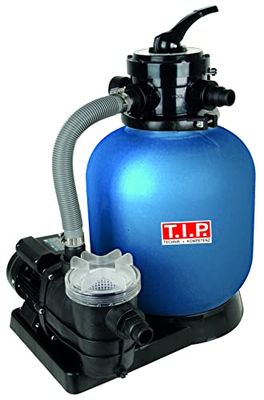 T.I.P. piscina set di filtri filtro a sabbia SPF 370 F, blu, 7000 L/H
