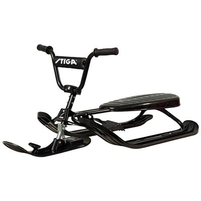 Stiga Sports Snowracer Curve SX, Unisex Bambino, Nero, 120x50x37 cm