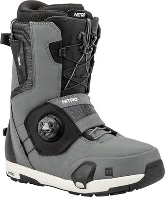 Nitro Heren Profile Step On TLS Snowboardboot, houtskool, 28,5