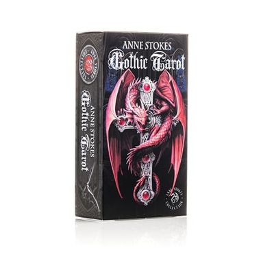 Fournier Anne Stokes Tarot Cards 12cm Black