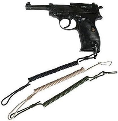 Mil-Tec Spiraalkabel-16182502 zwart eenheidsmaat