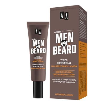 AA Men Beard turbo-koncentrat na porost brody i wąsów 30 ml