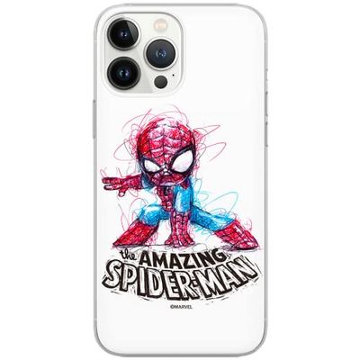 ERT GROUP mobiel telefoonhoesje voor Samsung S10 PLUS origineel en officieel erkend Marvel patroon Spider Man 021 optimaal aangepast aan de vorm van de mobiele telefoon, hoesje is gemaakt van TPU