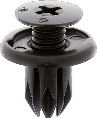 Restagraf - Rivet Plastique Multi-Usage - Compatible avec BMW, Ford, Jaguar, Land Rover, Mini, Opel (Certains Véhicules) - Réf. 42661 - Boîte de 100