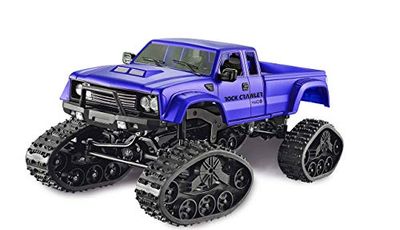 Amewi Pickup Truck Brushed 1:16 RC modelauto elektrische crawler vierwielaandrijving (4WD) RtR 2,4GHz, blauw