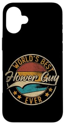 Worlds Best Flower Guy | Florist Case for iPhone 16 Plus