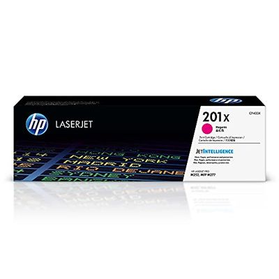 HP CF403X 201X High Yield Original LaserJet Toner Cartridge, Magenta, Single Pack
