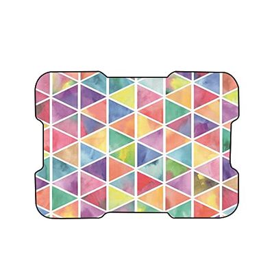 Bonamaison, Digitale bedrukte muismat, antislip onderkant, voor kantoor en thuis, afmetingen: 22x18 cm