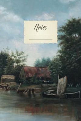 Notes: Lined Notebook Journal with Classical Vintage Art Aesthetic Design, 6x9, Ruled, 120 Premium Pages, 545