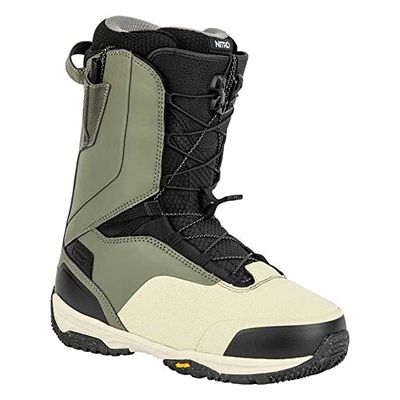 Nitro Snowboards Venture Pro TLS Botas de Snowboard, Hombres, Gravity Grey-Sand, MP 30,0 // EU 45 1/3 // US 12