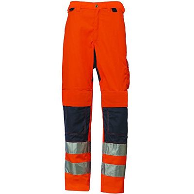 Helly Hansen 76490 - Pantaloni da lavoro Bridgewater Service, con inserti riflettenti, 34-076490-265-154
