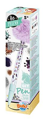 Buki France - Be Teens Stylo Licorne Penna DIY Unicorno, STYL02