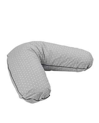 Smallstuff Feed cuscino grigio con stelle