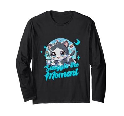 Snuggle the Moment Cute per baby pannolino gatto coccole Maglia a Manica