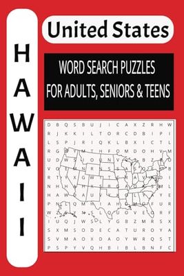 Hawaii Word Search Puzzle Book: Fun Word Search Book For Adults, Senior, And Teens Promoting Healthy Brain Activity And Memory And More | 6x9 inches