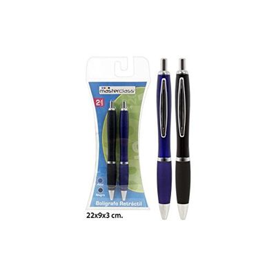 Masterclass balpen, metaal, 2 stuks