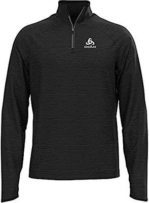 Odlo Homme Haut de course avec fermeture éclair RUN EASY WARM
