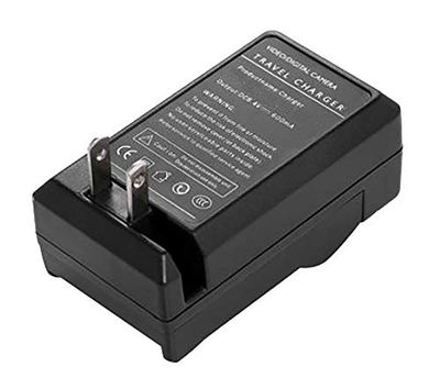 Amsahr CH-NKENEL15-1CT Numérique Remplacement Caméra/Caméscope Mini Batterie Voyage Chargeur pour Nikon En-El15/Enel15/Mh-25/D7000/D7100 Gris