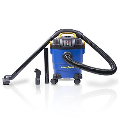 Goodyear Våt torrdammsugare (1 000 W, 10 l, 10 l, 1 x 10 l, 1 x 10 l hållningssäck, skumfilter, filterpåse, kombinationsmunstycke, platt sugare) (10 l)
