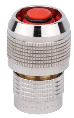 Boutté 2171451 Conexión rápida de riego Aquastop, Plata, Tuyau Ø15