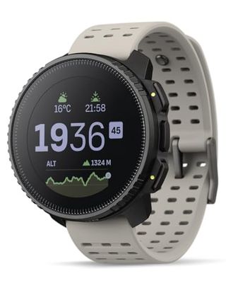 SUUNTO Vertical Montre Connectée Sport Homme, 95+ Sports, Tracker d'Activités GPS Bi-Bande, Cartes Hors-Ligne, Smartwatch Intelligent Soins de Santé 24/7, Cardiofréquencemètre, Altimètre, Baromètre