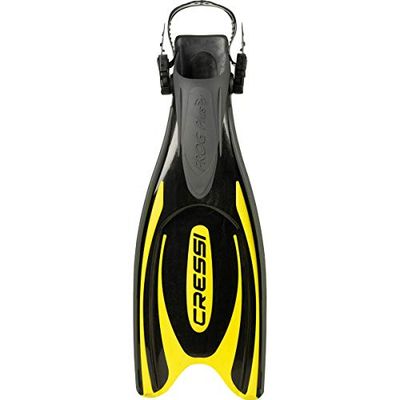 Cressi Frog Plus Fins, Yellow, Small/Medium