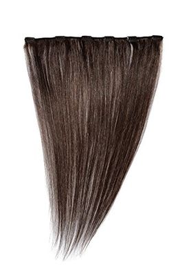 American Dream Human Hair Quick-Fix Clip-In Extensions 18-inch Chestnut Brown
