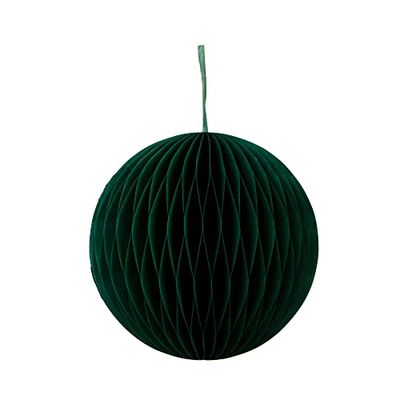 Talking Tables- Tables parlantes Grande nid d'abeille Vert foncé pour fête | Décoration de Noël Suspendue, Facile à Assembler pour des Occasions spéciales, Taille L