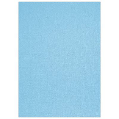 Ursus 80004611 Craft Card Struura Basic 1 Light Blue Embossed Coloured Card with Linen Structure 220 g/m² DIN A4 25 Sheets Coloured Paper for Crafts Suitable for Inkjet and Laser Printers