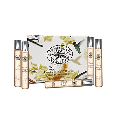 La Maison De La Vanille Discovery Set Of 5 Edt - Bourbon, Madagascar
