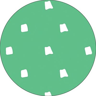 Bonateks, Round Digital Printed Mouse Pad, Non-Slip Base, for Office and Home, Diameter:22cm