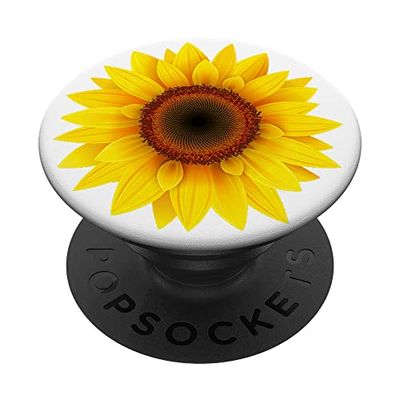 Girasol PopSocket lindo Pop Socket para teléfono girasol fresco PopSockets PopGrip Intercambiable