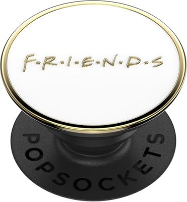 PopSockets PopGrip: Agarre Intercambiable para teléfonos y tabletas - Amigos - Esmalte Amigos