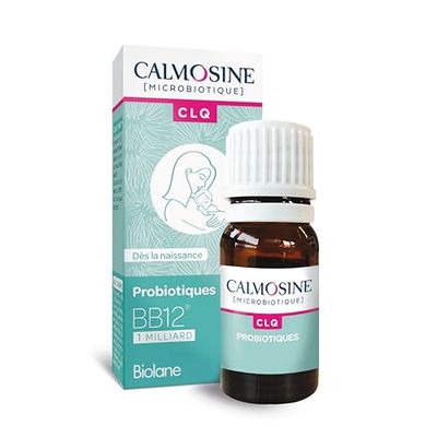Calmosine Microbiotique CLQ - Complément Alimentaire Bébé - Préserve l'équilibre de la flore - Flacon Compte-Gouttes - 8 ml
